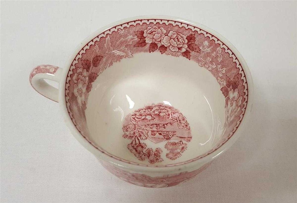 [45814970] Kaffeetasse Tasse Adams English Scenic Rot Bild 3