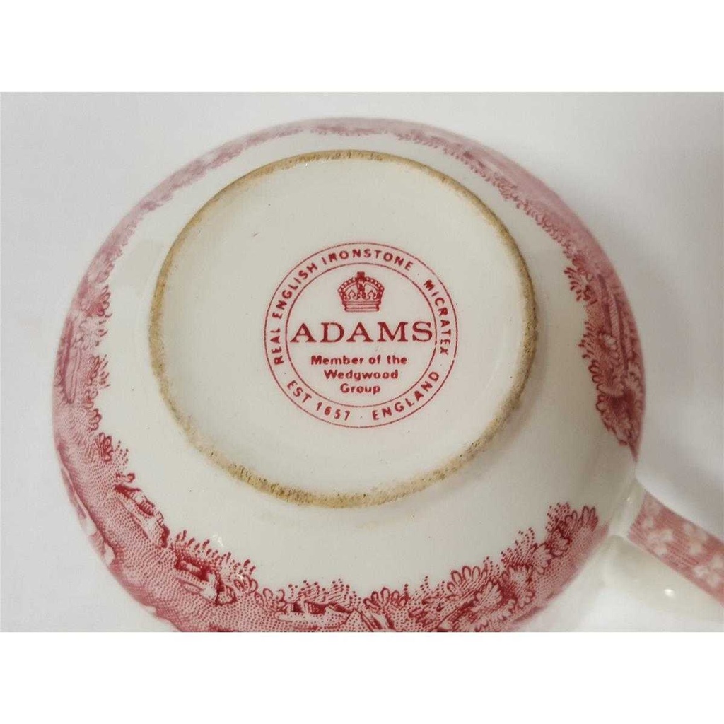 [45814970] Kaffeetasse Tasse Adams English Scenic Rot Bild 4