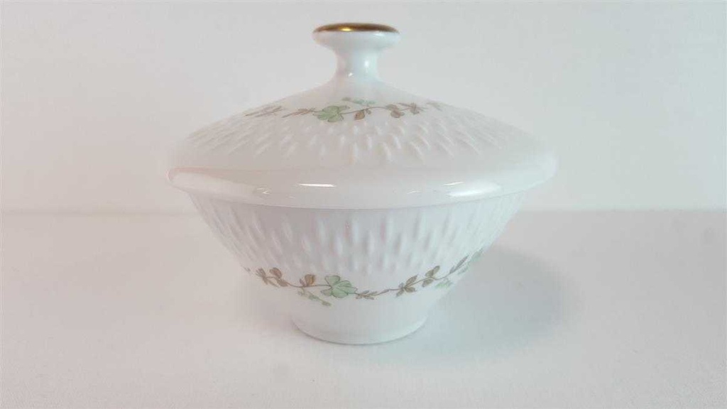 [45814973] Zuckerdose Goldrand Edelstein Bavaria Blumendekor 24179 Blumen gebraucht - sehr gut Bild 3