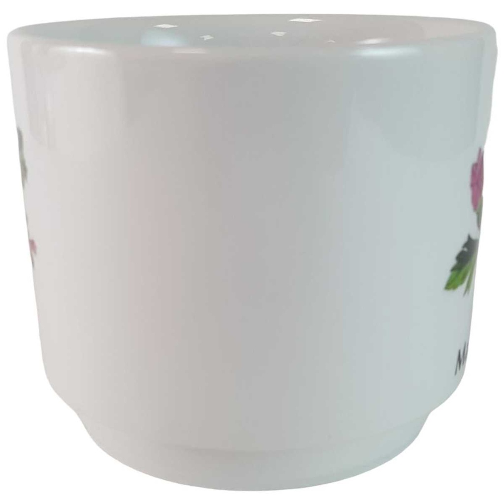 [45814979] Teetasse Tasse Seltmann Weiden rosa grün Blumendekor Blumen gebraucht - sehr gut Bild 2