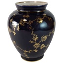 [45814981] Vase Dekorative 15 cm Lindner Porzellan Rosengold Blau Bavaria gebraucht - gut Bild 2