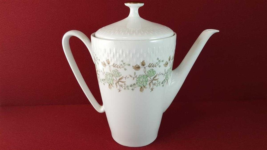 [45815001] Kaffeekanne Kanne Goldrand 1,3 L Edelstein Bavaria Blumendekor 24179 Blumen gebraucht - gut Bild 3