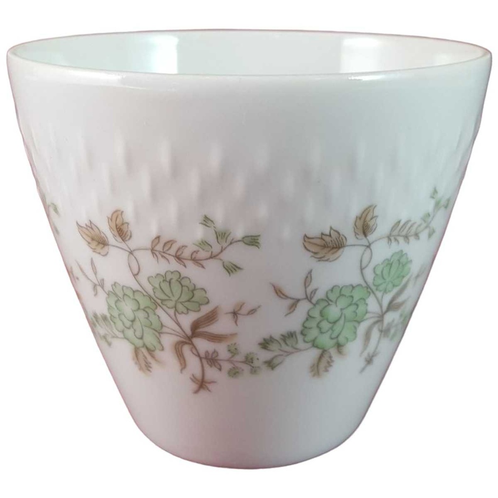 [45815005] Kaffeetasse Tasse Goldrand Edelstein Bavaria Blumendekor 24179 Blumen gebraucht - gut Bild 2