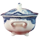 [45815021] Zuckerdose Johnson Bros Old Britain Castles Blau gebraucht - sehr gut Bild 2