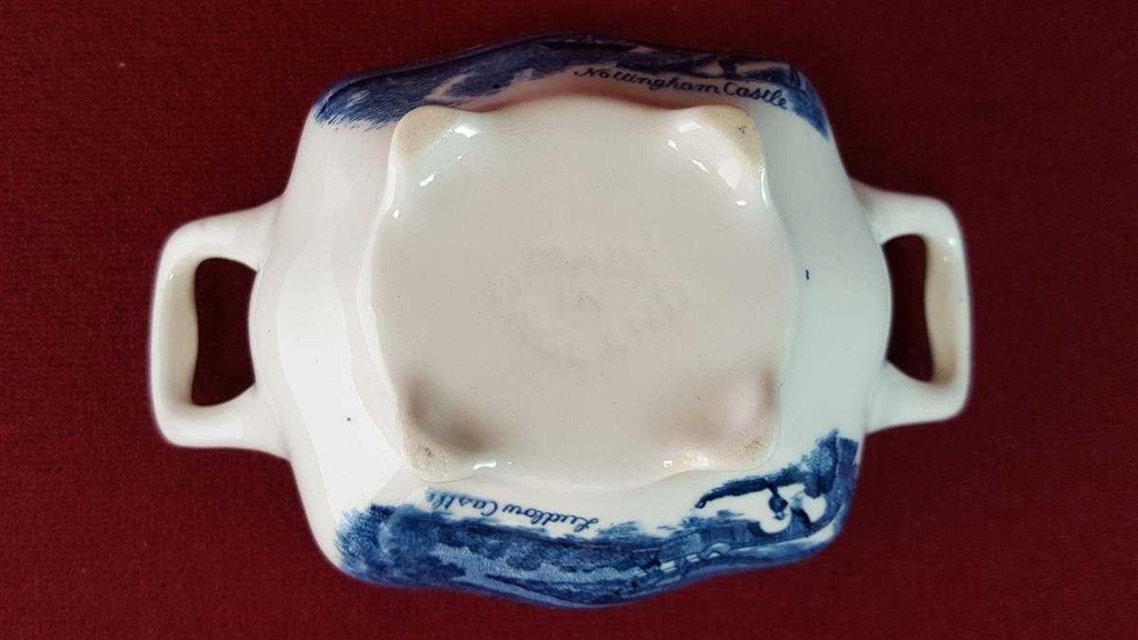 [45815021] Zuckerdose Johnson Bros Old Britain Castles Blau gebraucht - sehr gut Bild 7