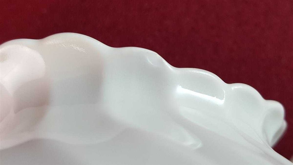 [45815032] Milchkännchen 0,15 L Haviland Limoges Torse Trefle Vert Kleeblatt gebraucht - gut Bild 3