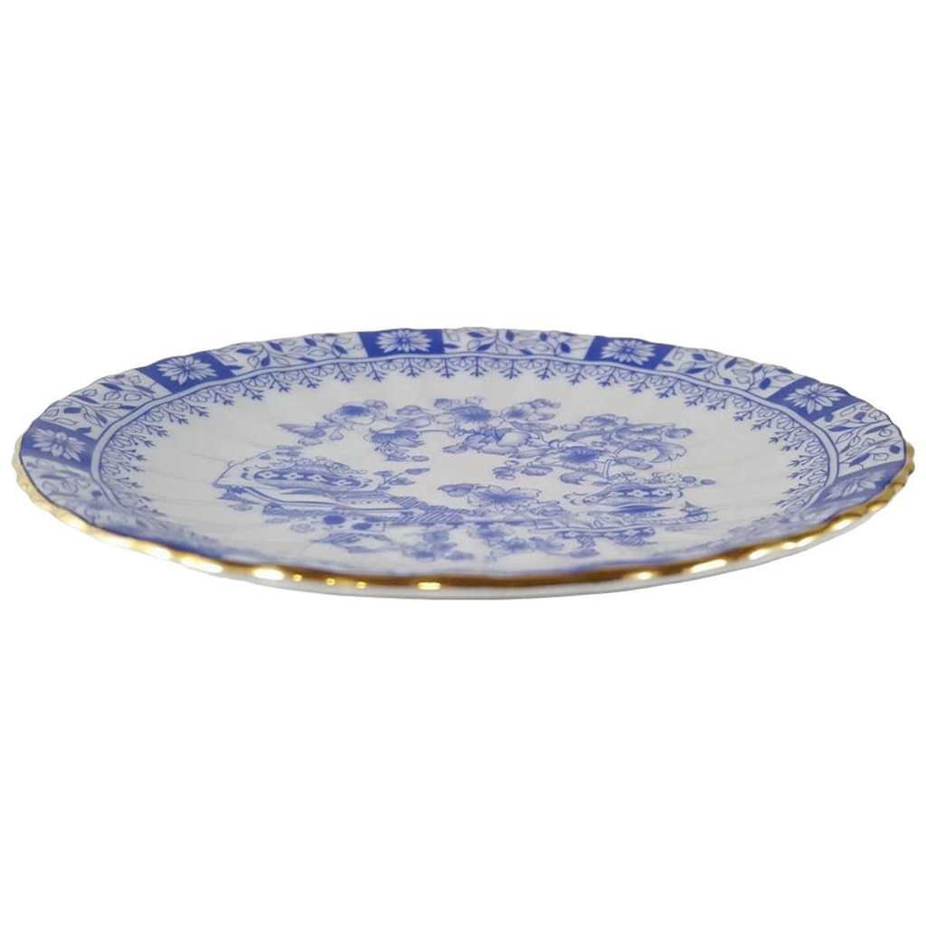 [45815040] Untertasse für Tee/Kaffee Seltmann Weiden Dorothea China Blau gebraucht - sehr gut Bild 2