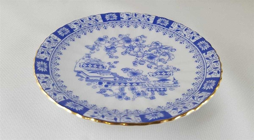 [45815040] Untertasse für Tee/Kaffee Seltmann Weiden Dorothea China Blau gebraucht - sehr gut Bild 3