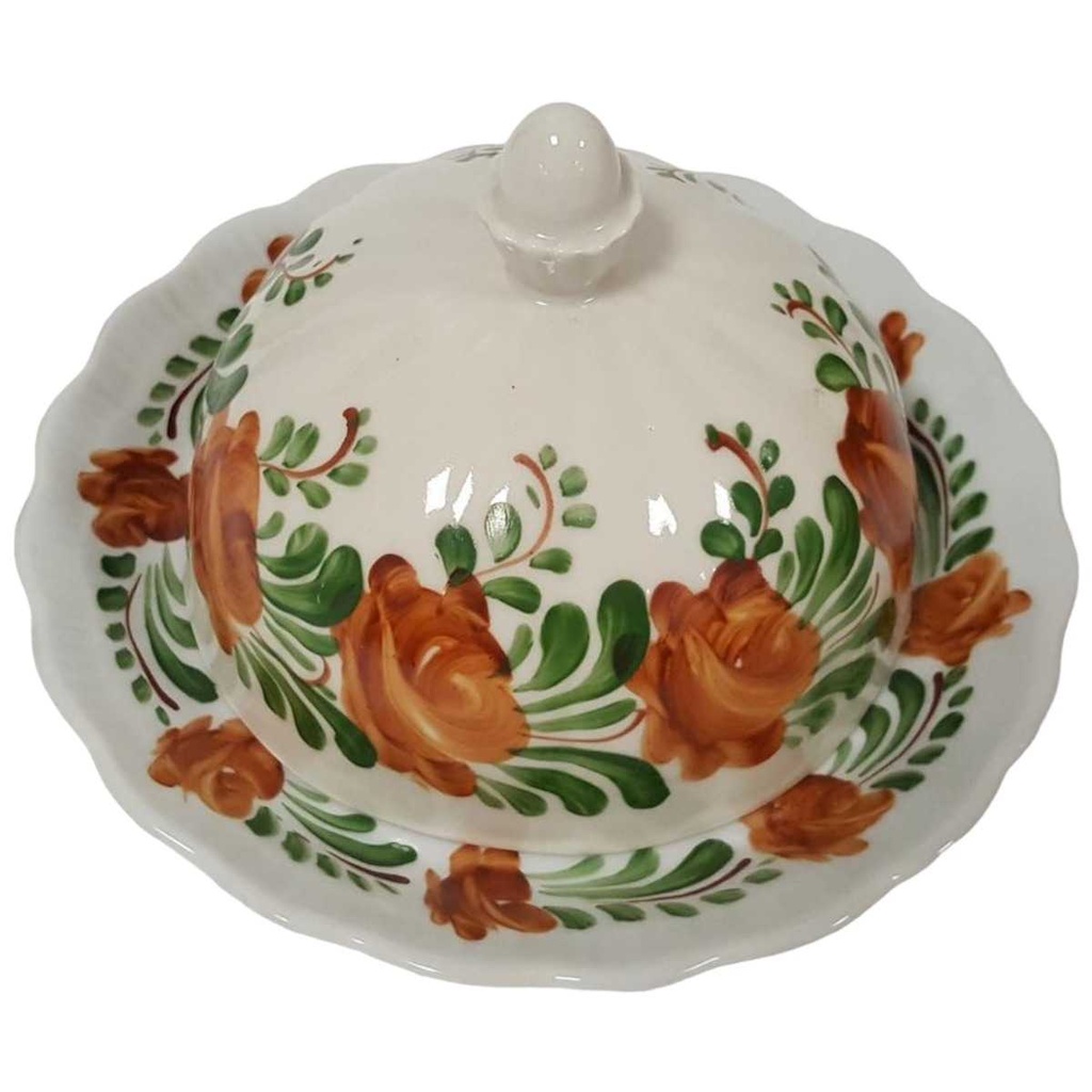 [45815042] Butterdose Walbrzych Poland Blumen gebraucht - gut Bild 2