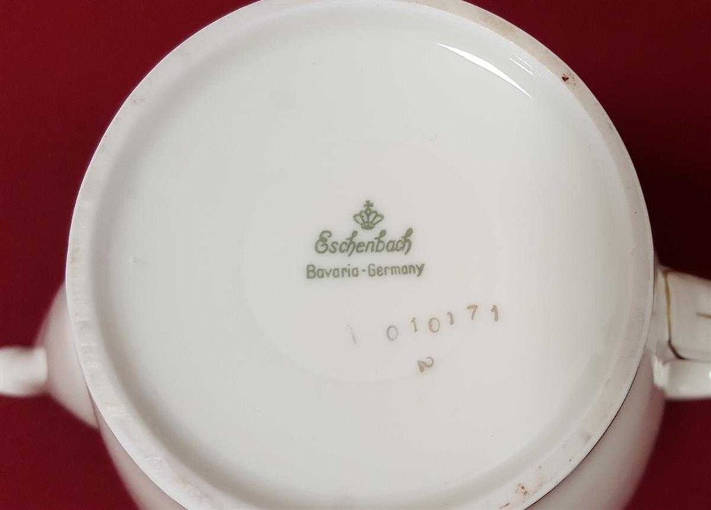 [45815049] Kaffeekanne Kanne Goldrand 2 L Eschenbach Alte Formen 010171 Schwarze Ranke gebraucht - gut Bild 5