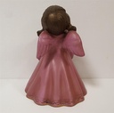 [45815052] Weihnachten Singende Engel Lila Figur Kerzenhalter Keramik H 15,5 cm Bild 3