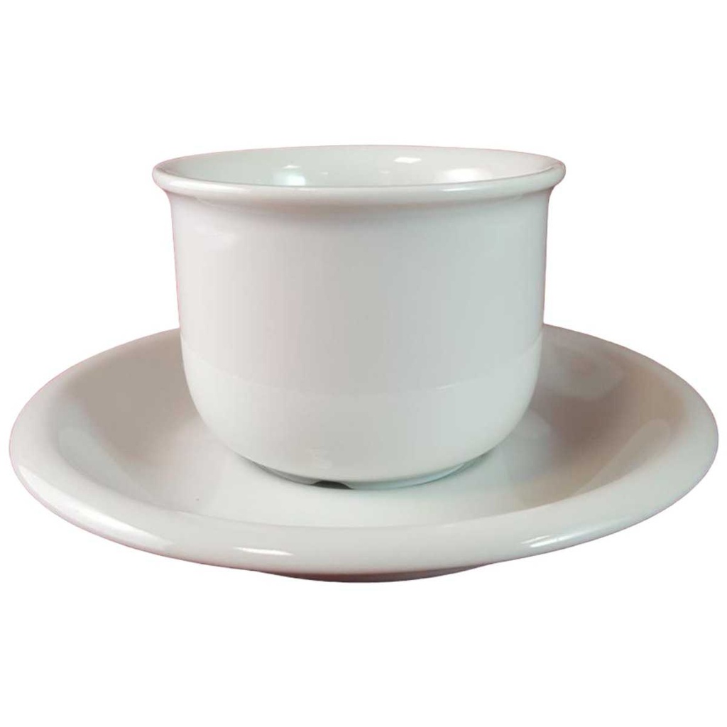 [45815054] Tasse Espressotasse mit Untertasse Arzberg Daily Weiß gebraucht - sehr gut Bild 2