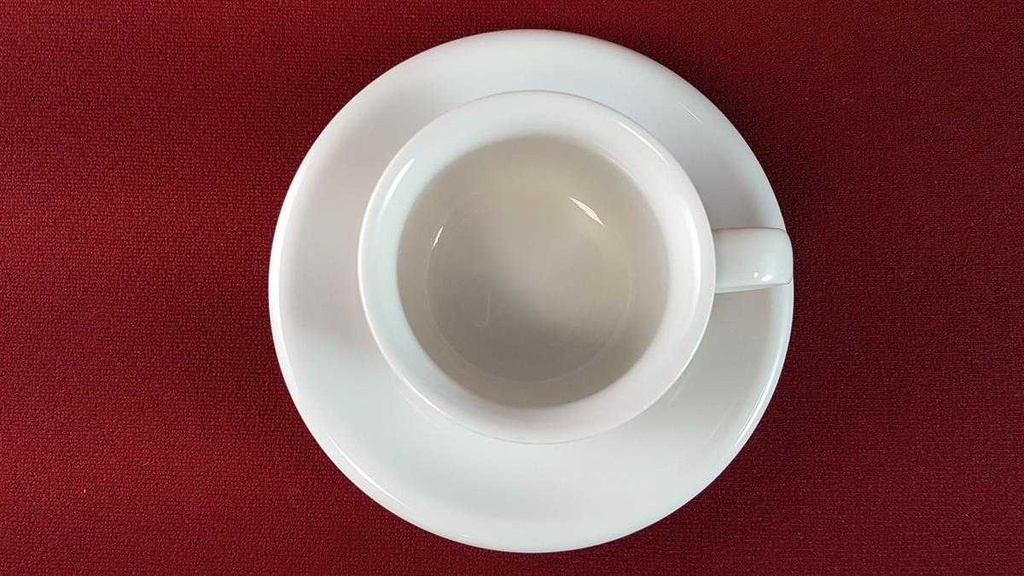 [45815054] Tasse Espressotasse mit Untertasse Arzberg Daily Weiß gebraucht - sehr gut Bild 3