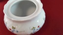 [45815060] Zuckerdose Winterling Kirchenlamitz blau rot Blümchen Relief Wellenrand gebraucht - gut Bild 4