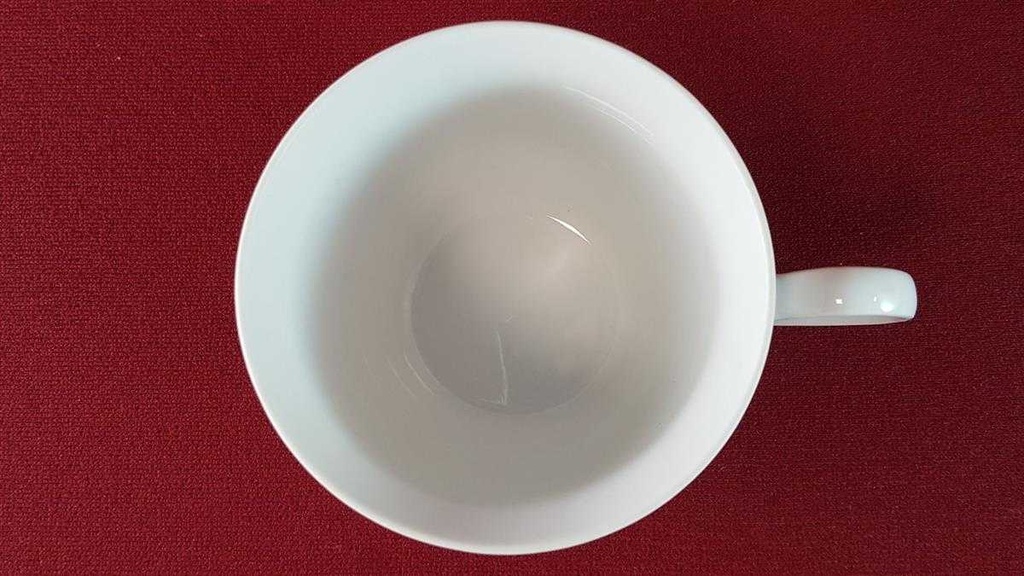 [45815068] Kaffeetasse Tasse Winterling Kirchenlamitz blau rot Blümchen Relief Wellenrand gebraucht - gut Bild 5