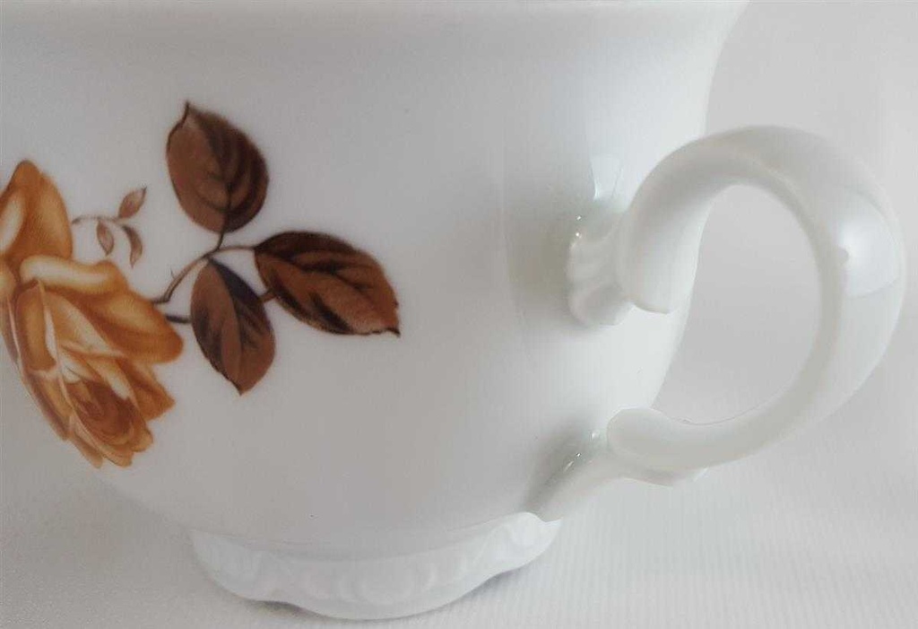 [4581507] Kaffeetasse Tasse Mitterteich Form 110 Braune Rose gebraucht - sehr gut Bild 2