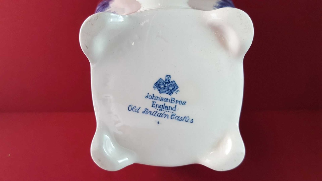 [45815070] Kaffeekanne Kanne 1,6 L Johnson Bros Old Britain Castles Blau gebraucht - gut Bild 9