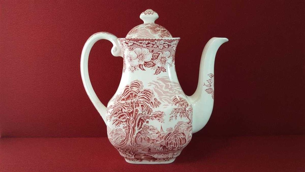 [45815071] Kaffeekanne 1,3 L Enoch Wedgwood Woodland Rot Bild 3