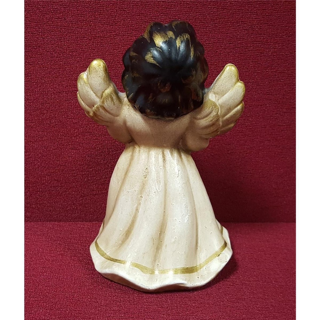 [45815072] Weihnachten Singende Engel Figur Kerzenhalter Keramik H 12,2 cm Bild 4