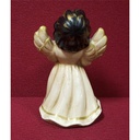 [45815072] Weihnachten Singende Engel Figur Kerzenhalter Keramik H 12,2 cm Bild 4
