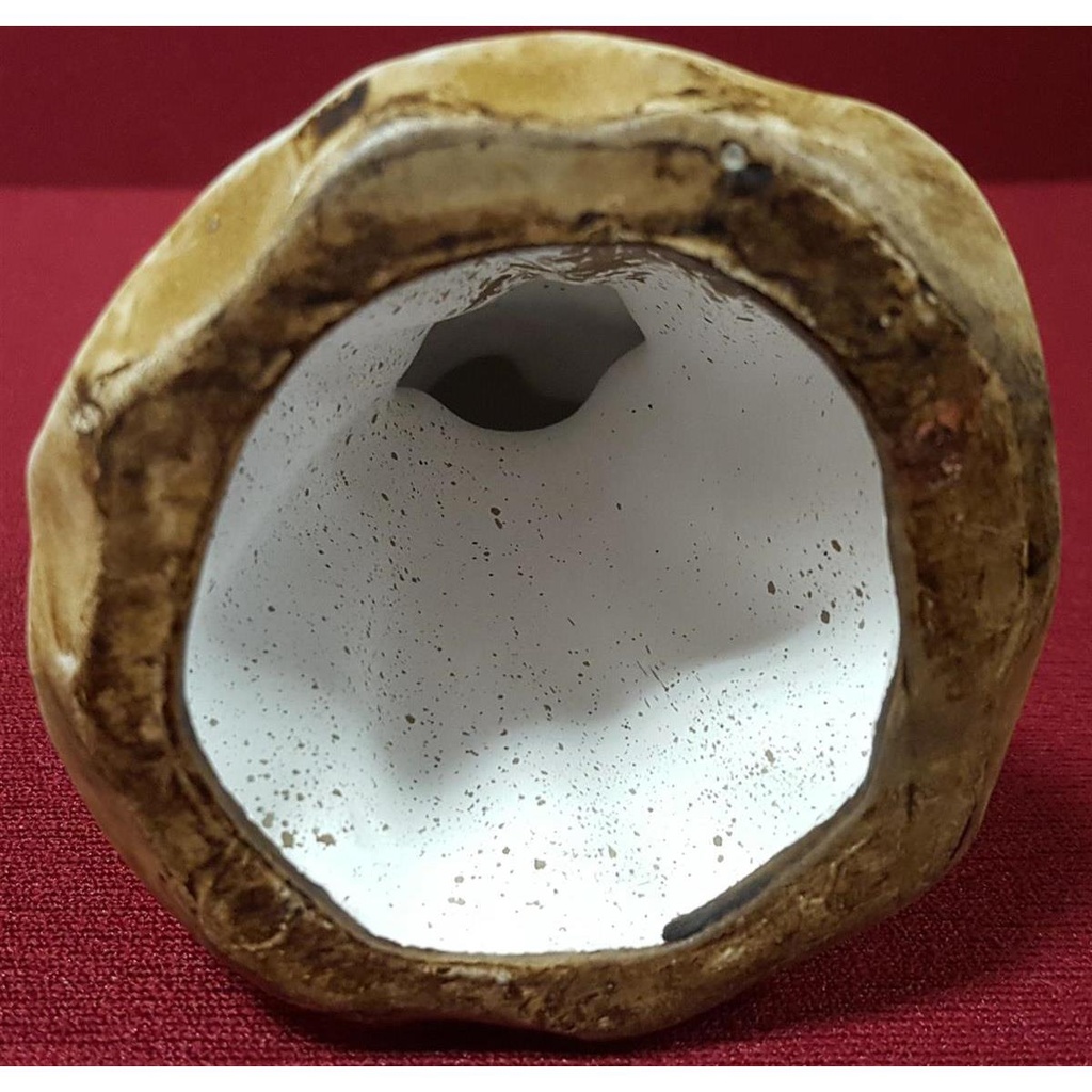[45815072] Weihnachten Singende Engel Figur Kerzenhalter Keramik H 12,2 cm Bild 6