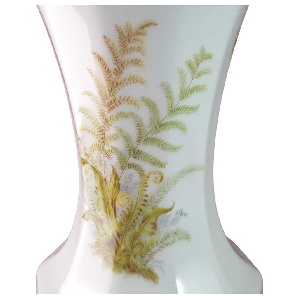 [45815077] Vase Blumenvase Goldrand 22 cm Bareuther Waldsassen Grün gebraucht - sehr gut Bild 2