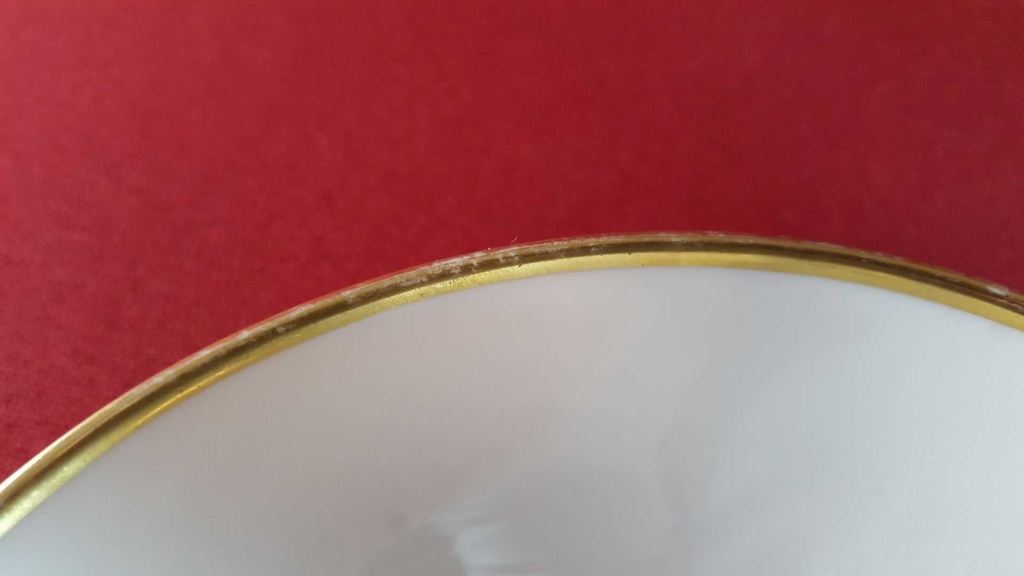 [45815078] Schale Goldrand 13,4 cm AK Kaiser Porzellan Sonstiges gebraucht - gut Bild 4