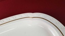 [45815088] Servierplatte Speiseplatte Fleischplatte Steakplatte Goldrand 34,5x22,6 cm Edelstein Bavaria Frauenlob 15430 Weiß gebraucht - gut Bild 3