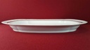[45815088] Servierplatte Speiseplatte Fleischplatte Steakplatte Goldrand 34,5x22,6 cm Edelstein Bavaria Frauenlob 15430 Weiß gebraucht - gut Bild 4