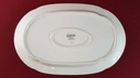 [45815088] Servierplatte Speiseplatte Fleischplatte Steakplatte Goldrand 34,5x22,6 cm Edelstein Bavaria Frauenlob 15430 Weiß gebraucht - gut Bild 5