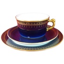 [45815091] Kaffeegedeck Golddekor 3tlg Einzelteile gebraucht - sehr gut Bild 2