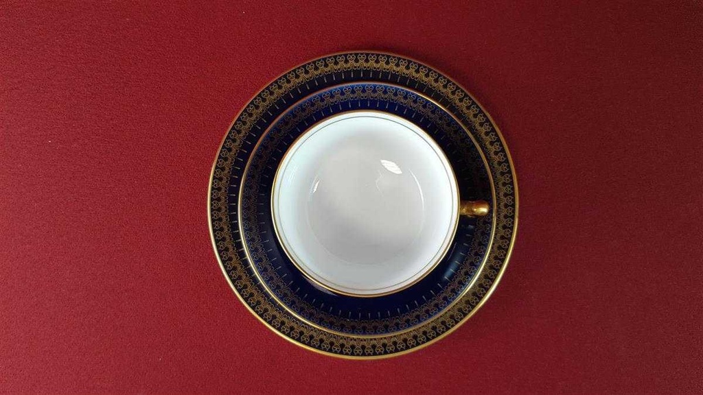 [45815091] Kaffeegedeck Golddekor 3tlg Einzelteile gebraucht - sehr gut Bild 3