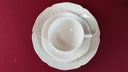 [45815092] Kuchenteller Teetasse Tasse Teegedeck Teeset 3tlg Rosenthal Sanssouci Elfenbeinfarben Elfenbein Beige gebraucht - gut Bild 4
