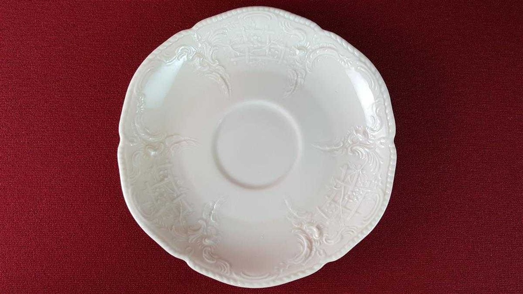 [45815092] Kuchenteller Teetasse Tasse Teegedeck Teeset 3tlg Rosenthal Sanssouci Elfenbeinfarben Elfenbein Beige gebraucht - gut Bild 7