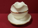[45815102] Sauciere Goldrand 1tlg Tielsch Altwasser Beige gebraucht - gut Bild 3
