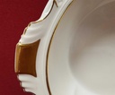 [45815105] Schüssel Schale Servierschüssel Goldrand Edelstein Bavaria Frauenlob 15430 Weiß gebraucht - gut Bild 3