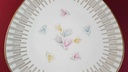 [45815112] Tortenplatte Golddekor Schaller Blumen Elfenbein Beige gebraucht - gut Bild 2