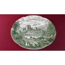 [45815134] Speiseteller Essteller 25,5 cm Johnson Bros Castle Story Grün gebraucht - sehr gut Bild 3