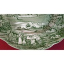 [45815134] Speiseteller Essteller 25,5 cm Johnson Bros Castle Story Grün gebraucht - sehr gut Bild 4