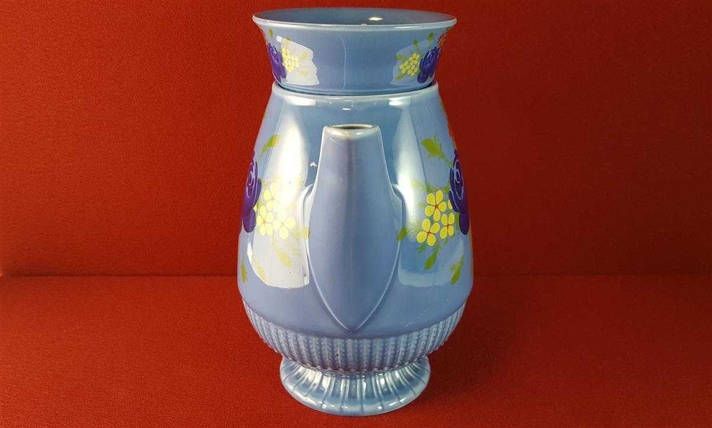 [45815141] Teekanne mit Deckeltasse Tasse 1,45 L Waechtersbach Blumen Blau gebraucht - akzeptabel Bild 6