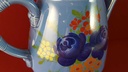 [45815141] Teekanne mit Deckeltasse Tasse 1,45 L Waechtersbach Blumen Blau gebraucht - akzeptabel Bild 8