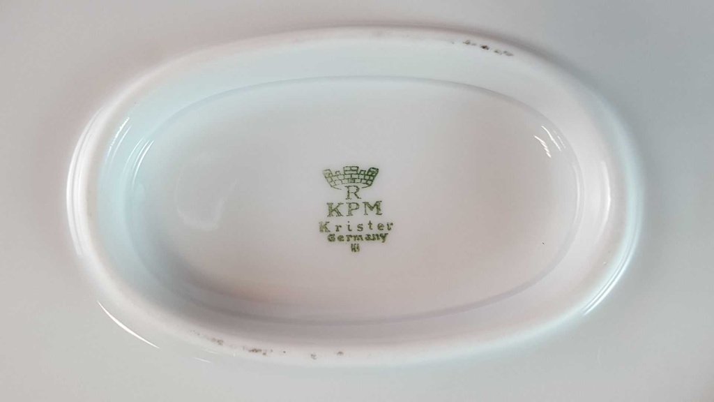 [45815144] Sauciere mit Teller 1tlg KPM Krister Weiß gebraucht - sehr gut Bild 7