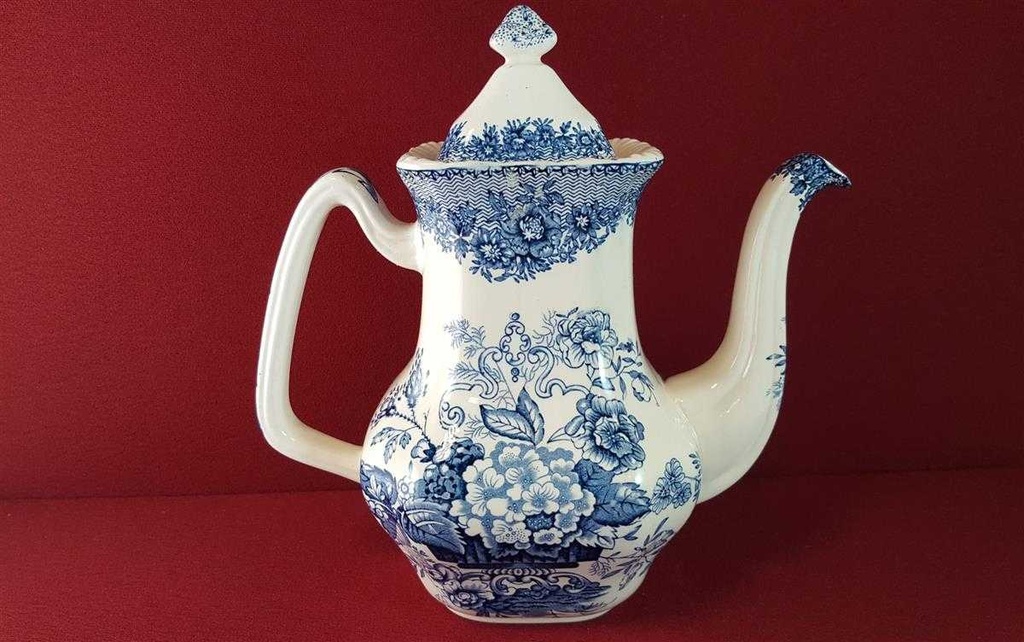 [45815145] Kaffeekanne 1,4 L Masons Ascot Blau gebraucht - gut Bild 3