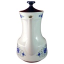 [45815148] Kaffeekanne Kanne 1,45 L Mitterteich Form 870 Blumendekor blau grau Blumen gebraucht - sehr gut Bild 2