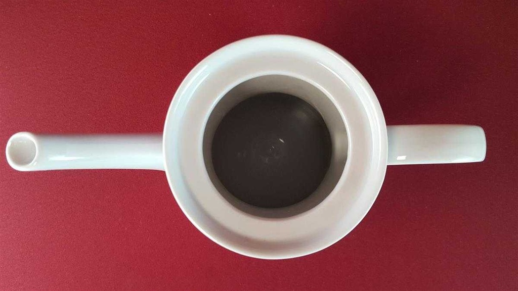 [45815148] Kaffeekanne Kanne 1,45 L Mitterteich Form 870 Blumendekor blau grau Blumen gebraucht - sehr gut Bild 8