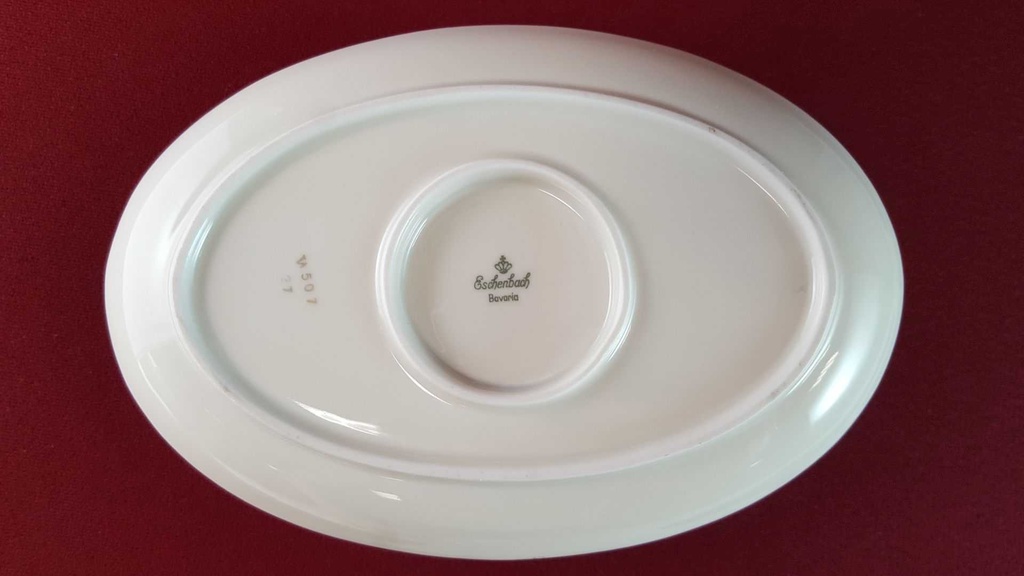 [45815150] Sauciere mit Teller Goldrand 1tlg Eschenbach Alte Formen W507 gebraucht - gut Bild 6