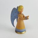 [458151537] Figur Skulptur Weha Kunst Engel singend Weihnachtsengel Flügel pastellblau H 7,2 cm Bild 2
