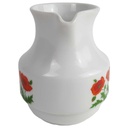 [458151541] Milchkännchen Bareuther Waldsassen Unbestimmte Formen Form 212 Mohnblume Motiv gebraucht - sehr gut Bild 2