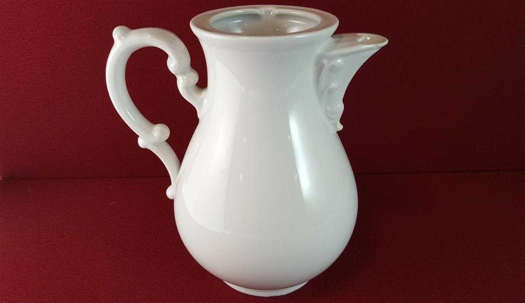 [45815162] Kaffeekanne ohne Deckel 1,3 L Hutschenreuther Maria Theresia Weiß gebraucht - akzeptabel Bild 3