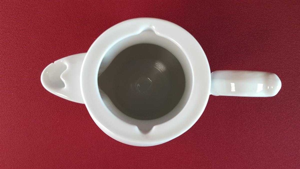 [45815162] Kaffeekanne ohne Deckel 1,3 L Hutschenreuther Maria Theresia Weiß gebraucht - akzeptabel Bild 5